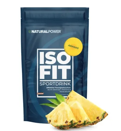 Športni napitek ISO FIT z okusom ananasa