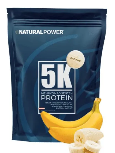 5-komponentni protein z okusom banane