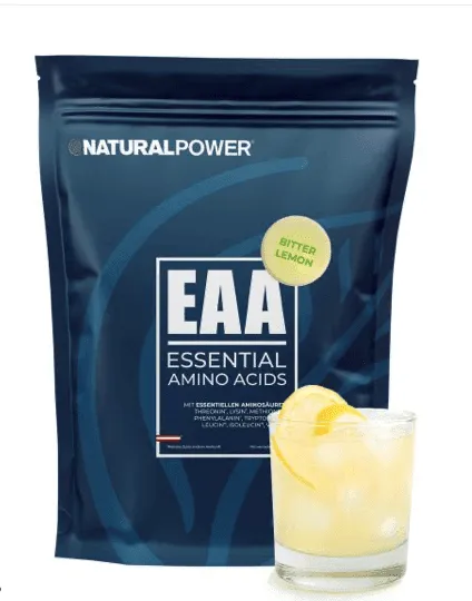 EAA esencialne aminokisline z okusom grenke limone