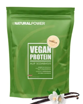 Veganski protein z okusom vanilije